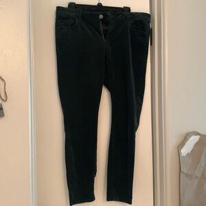 Loft skinny cords. Dark green. Size 30/10. Excellent condition.